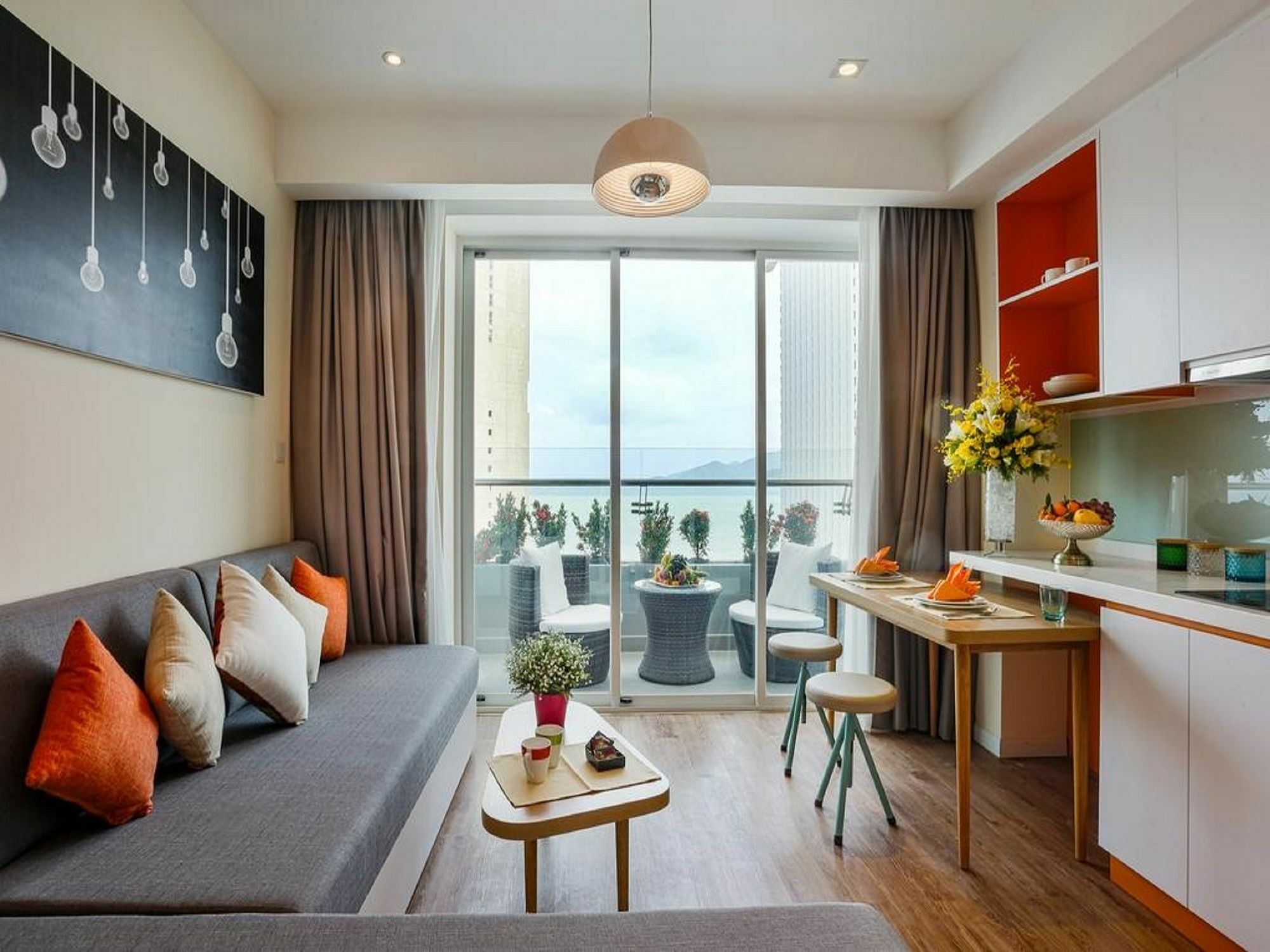 Atlantica Balcony Ocean View Serviced Apartment Nha Trang Exterior foto